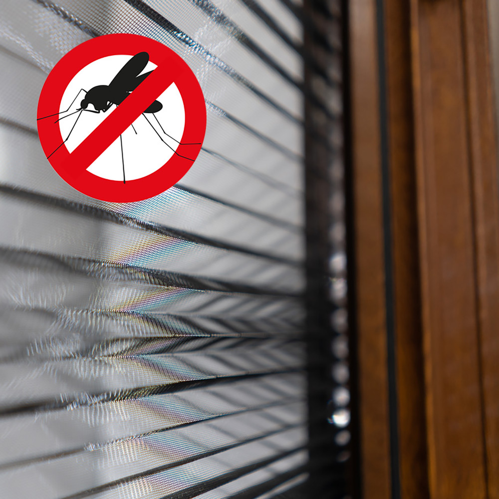 Evita la entrada de mosquitos en casa instalando mosquiteras en tus ventanas.